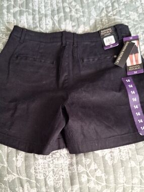 Banana Republic Black Chino Women's Tailored Shorts